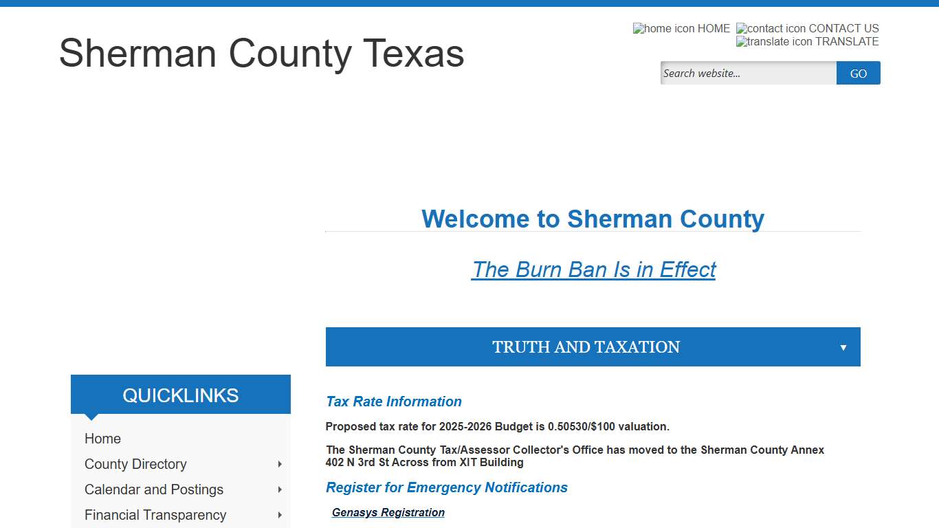 Sherman County, Texas