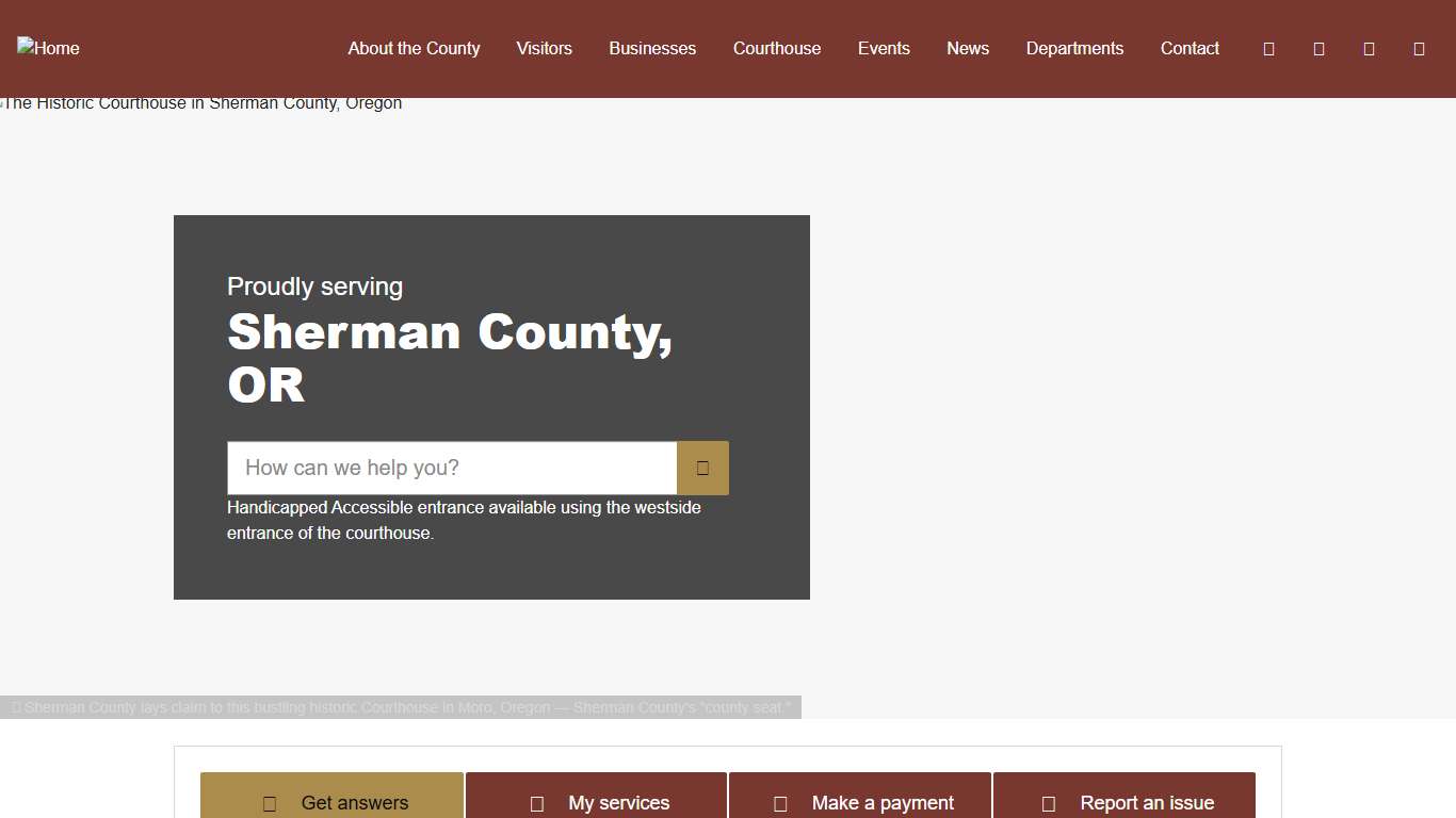 Home - Sherman County